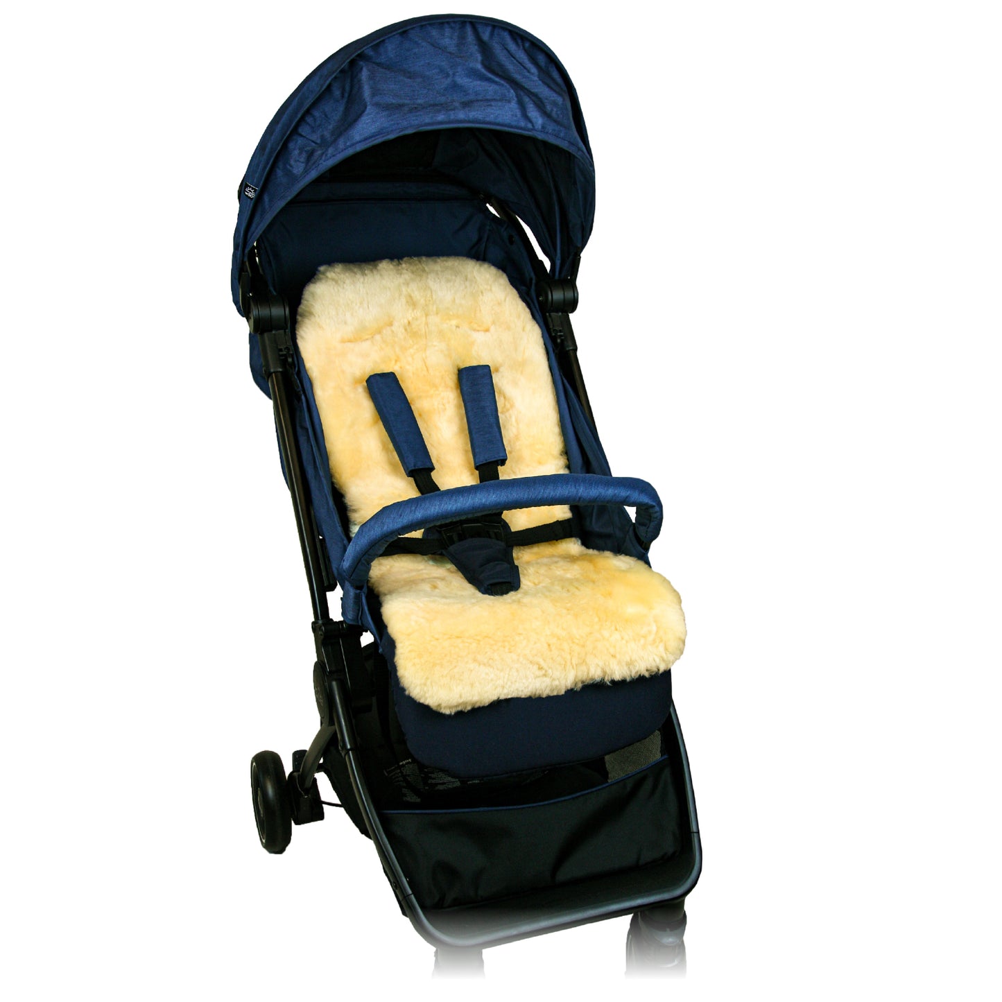Heitmann Felle buggy/car seat sheepskin - Gold
