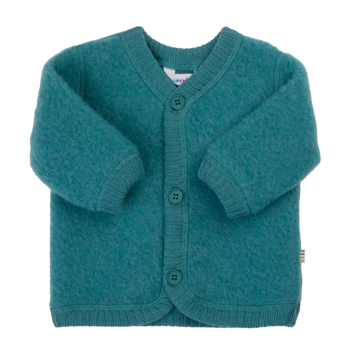 Joha wolfleece vestje - Turquoise