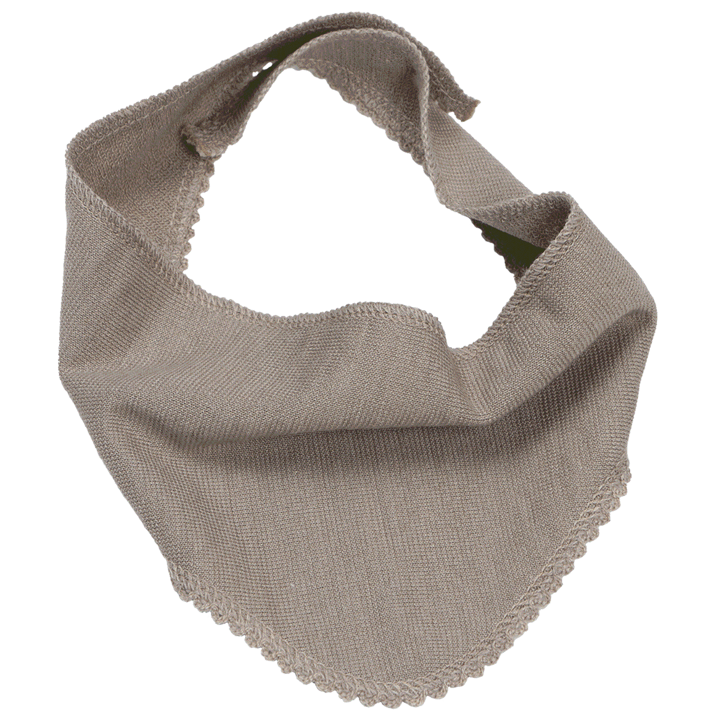 Reiff merino wol/zijde driehoek bandana savanne - de Wevershoek