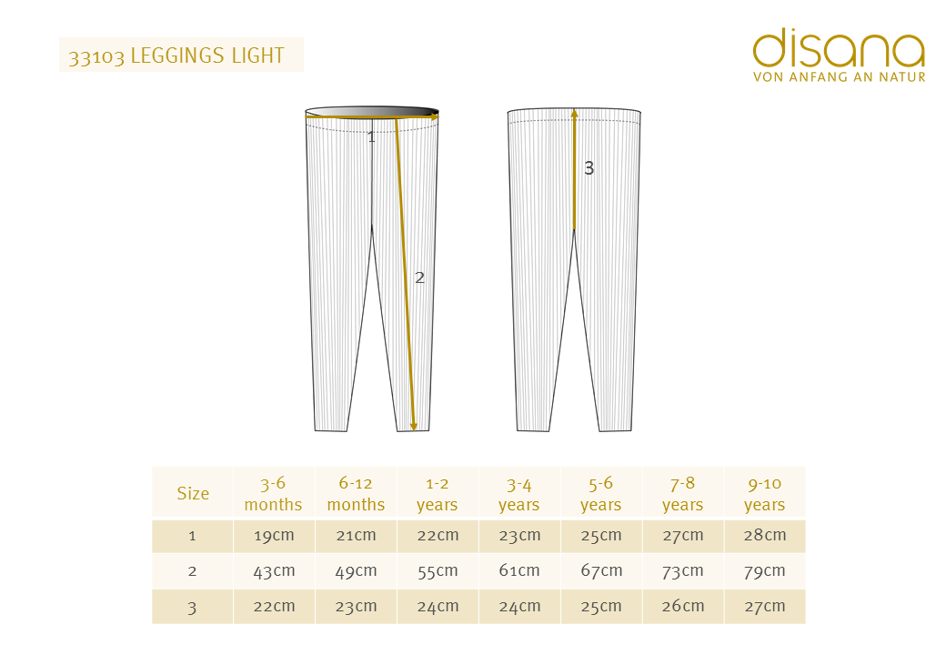 Disana legging light - Soft pink