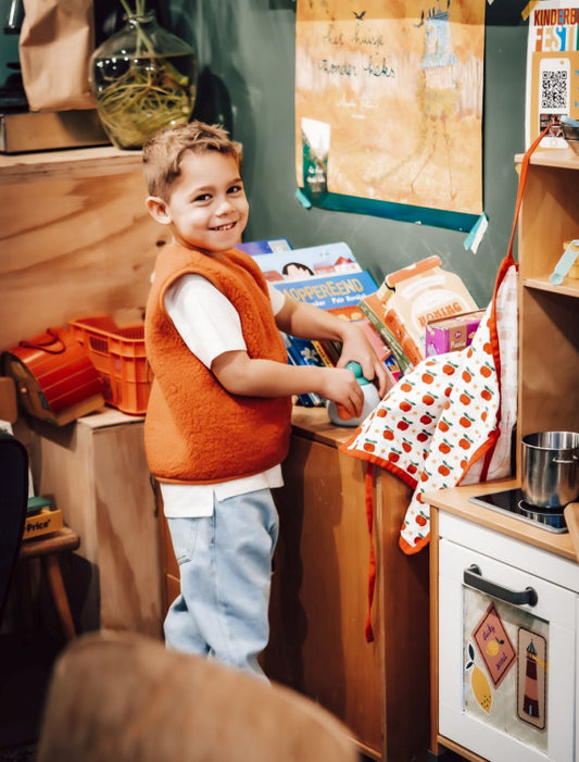 Alwero bodywarmer Tyb light Junior - Coral