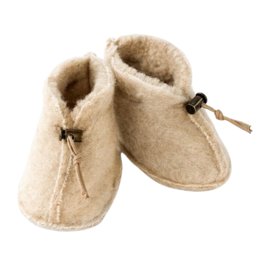 Alwero baby slofjes Emo - Beige