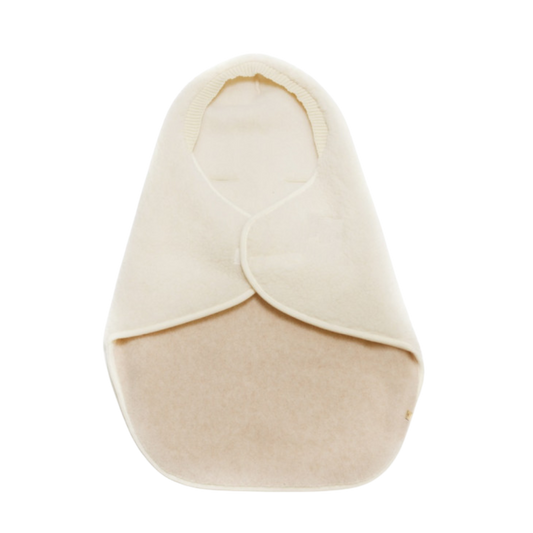 Alwero wollen wikkeldeken Wingy duo - Beige