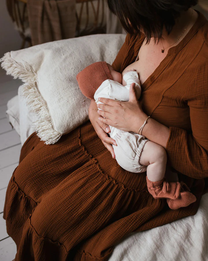 Hvid slofjes - Brick