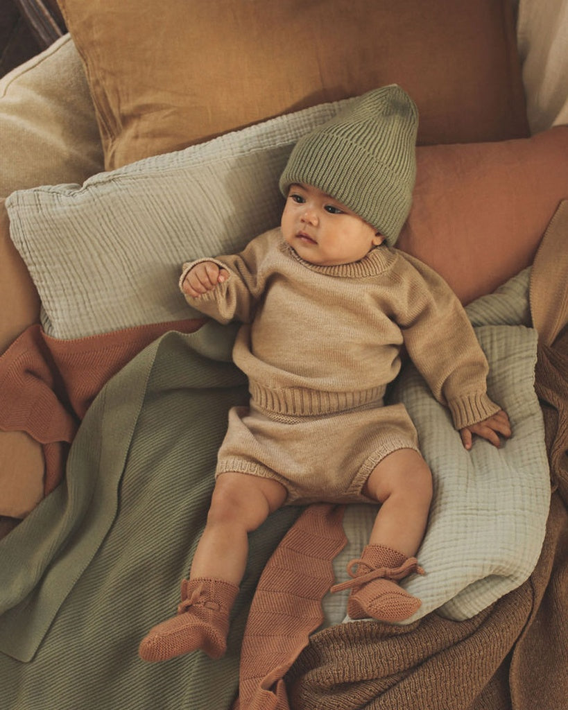 Hvid slofjes - Brick