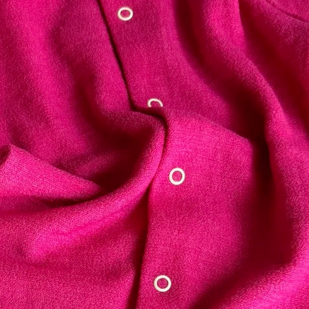 Cosilana wol terry pyjamapakje - Pink