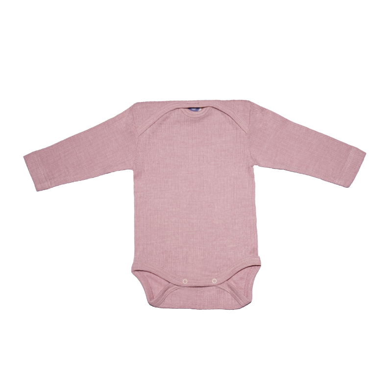 Cosilana wol/zijde/katoen romper - Roze