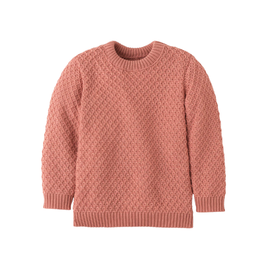 Disana Aran trui AW25/26 - Soft pink