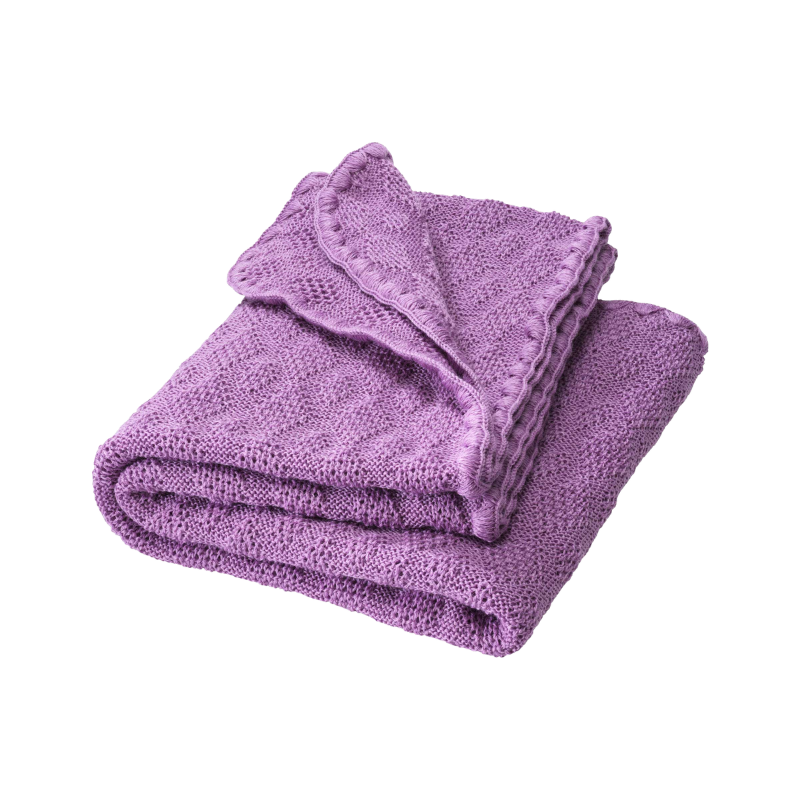 Disana wollen babydeken AW25/26 - Lilac