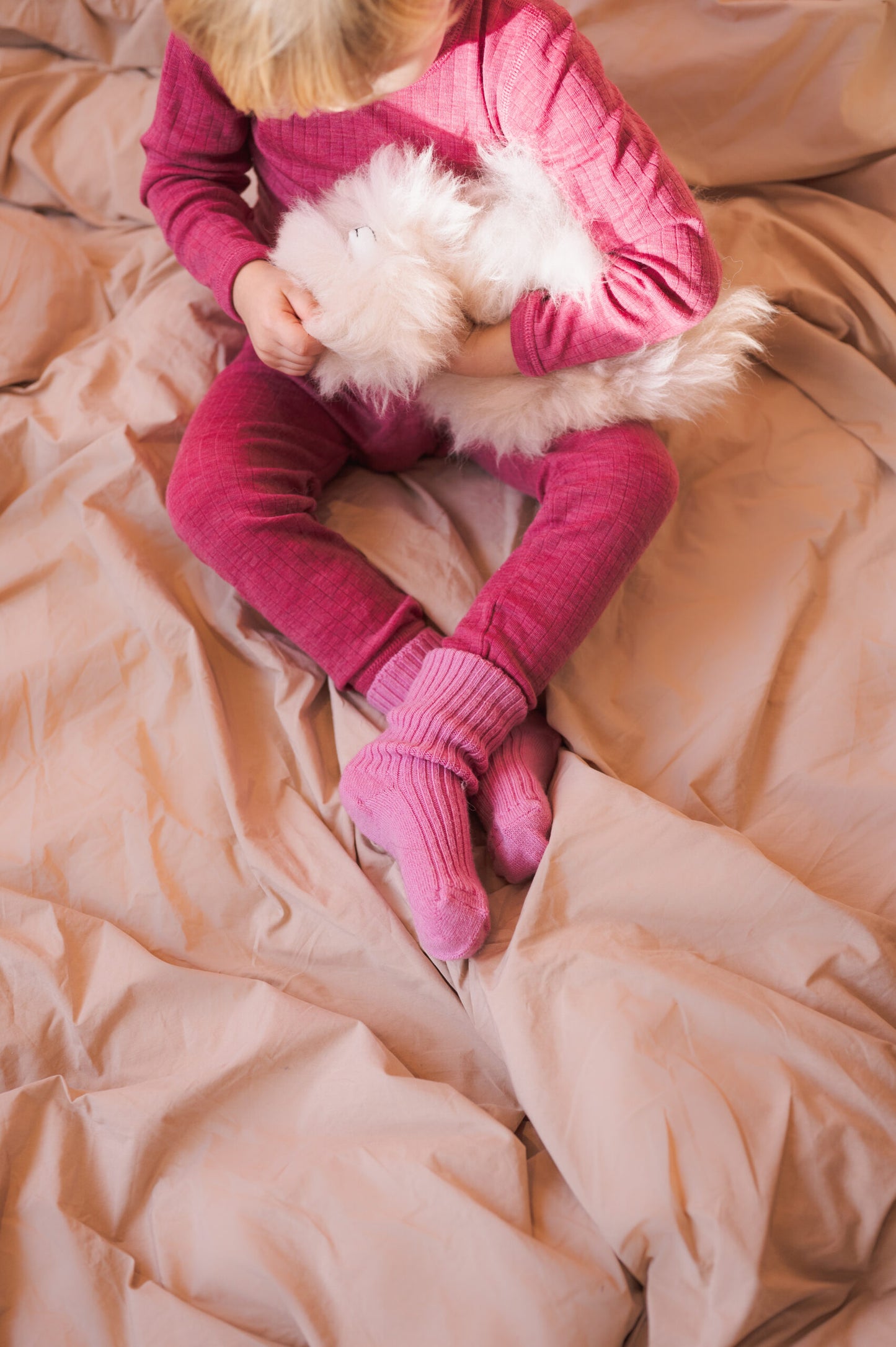 Joha merino wool socks - Pink