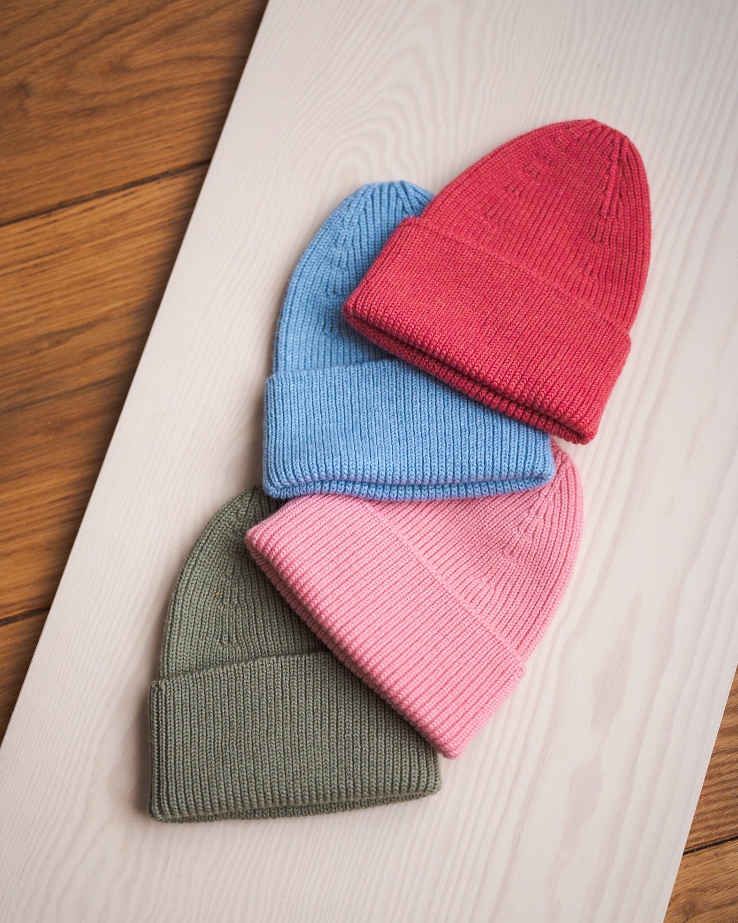 Hvid beanie Fonzie kids - Artichoke