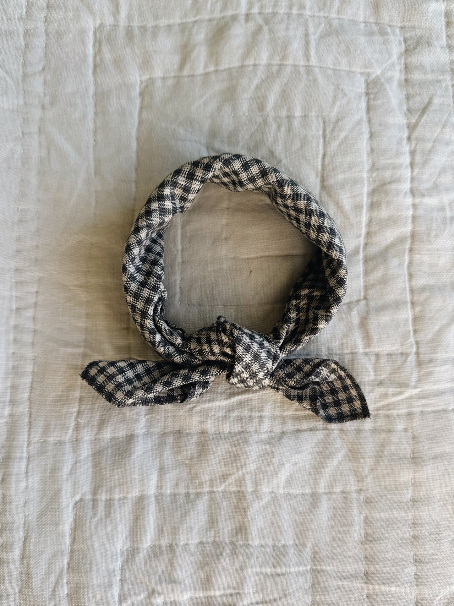 Lalaby katoenen bandana Eddie – Forest check