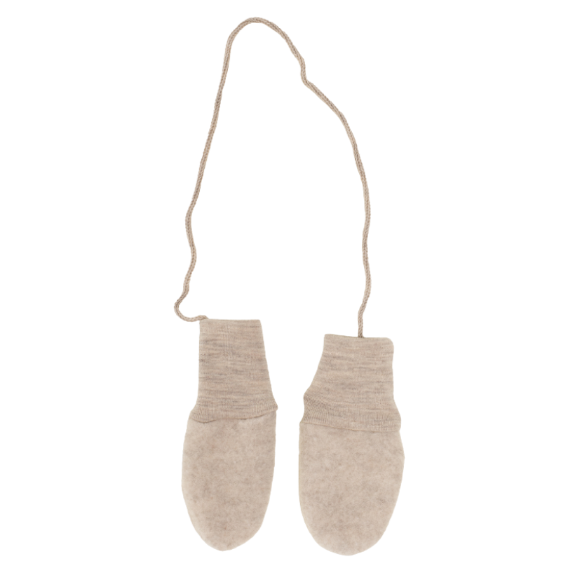 Engel Natur wolfleece baby wantjes - Sand