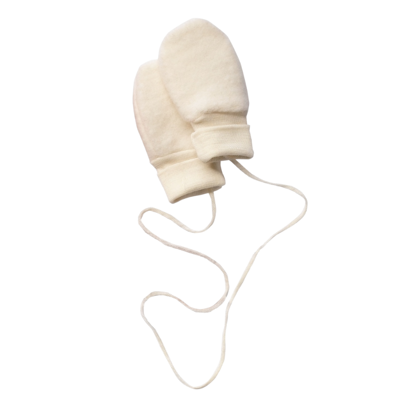 Engel Natur wolfleece baby wantjes - Natural