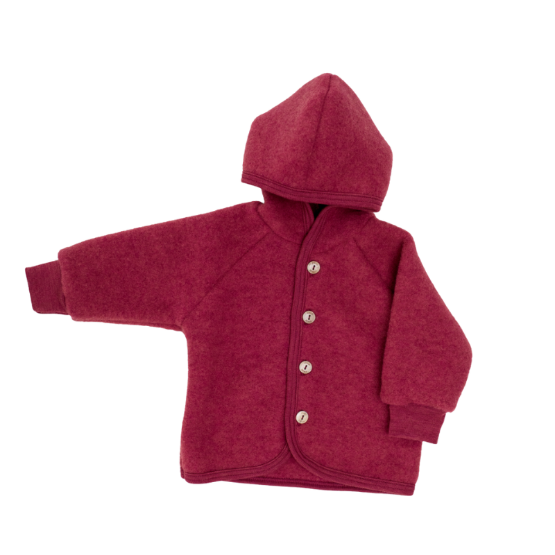 Engel Natur wolfleece jasje - Jaspis melange