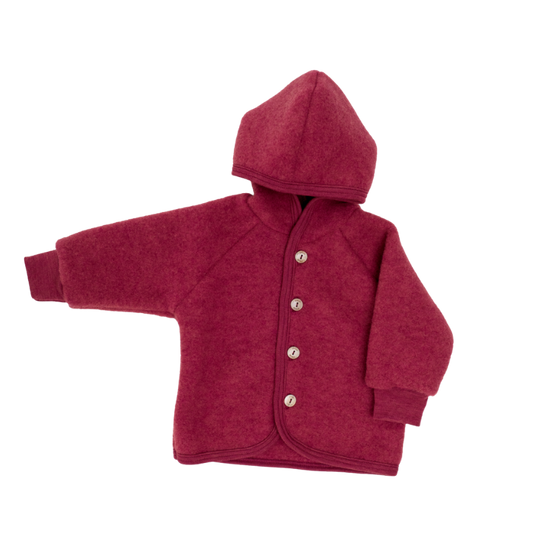 Engel Natur wolfleece jasje - Jaspis melange