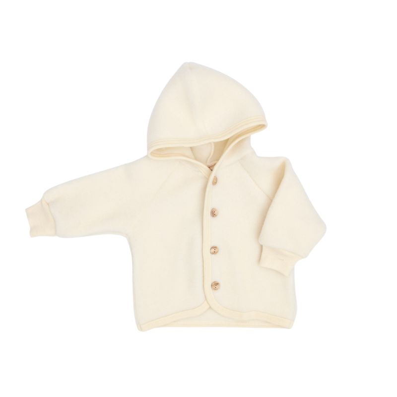 Engel Natur wolfleece jasje - Naturel