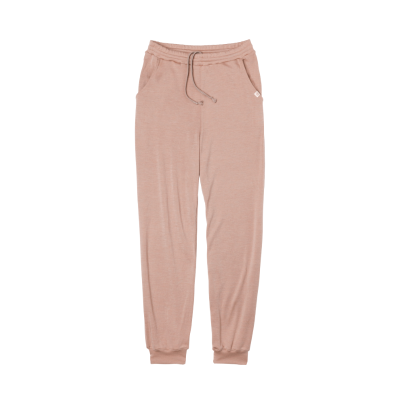 Engel Natur wool/silk jogging pants for adults - Dusty Rose