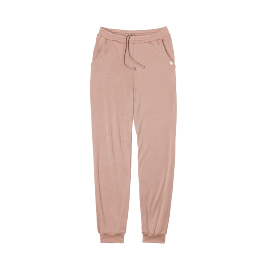 Engel Natur wol/zijde joggingbroek volwassenen - Dusty Rose
