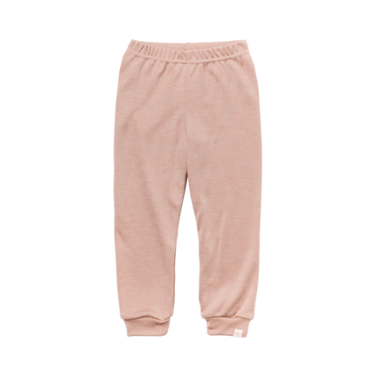 Engel Natur wol/zijde joggingbroek kind - Dusty Rose