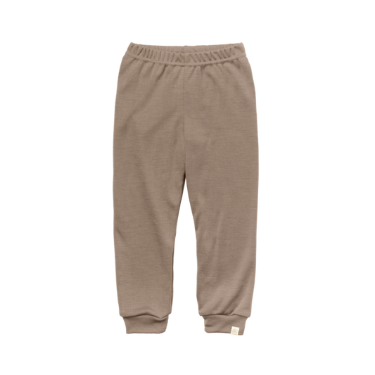 Engel Natur wol/zijde joggingbroek kind - Sand
