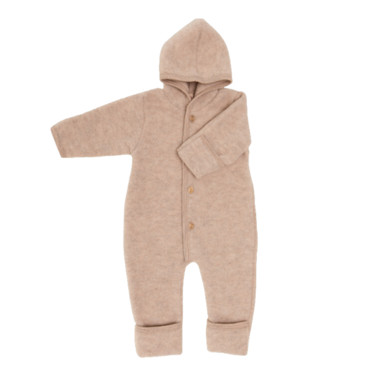 Engel Natur merino wolfleece overall - Sand