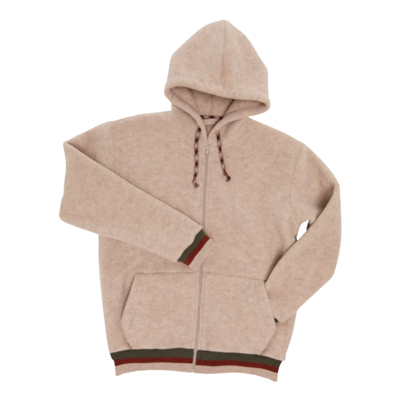 Engel Natur wolfleece heren vest - Sand melange