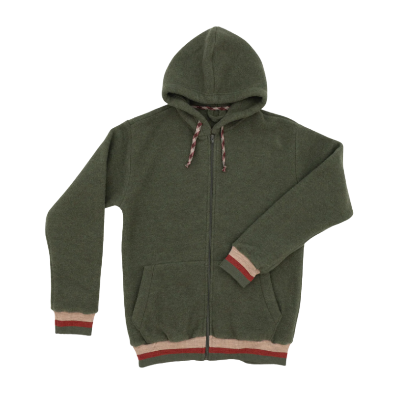 Engel Natur wolfleece heren vest - Reed melange