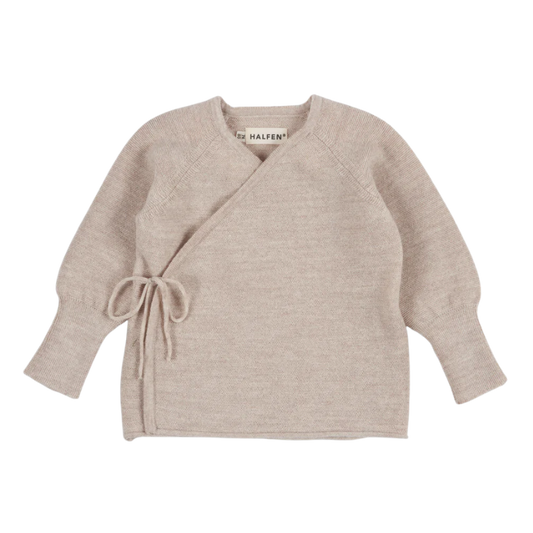 HALFEN wollen wikkelvestje - Natuur