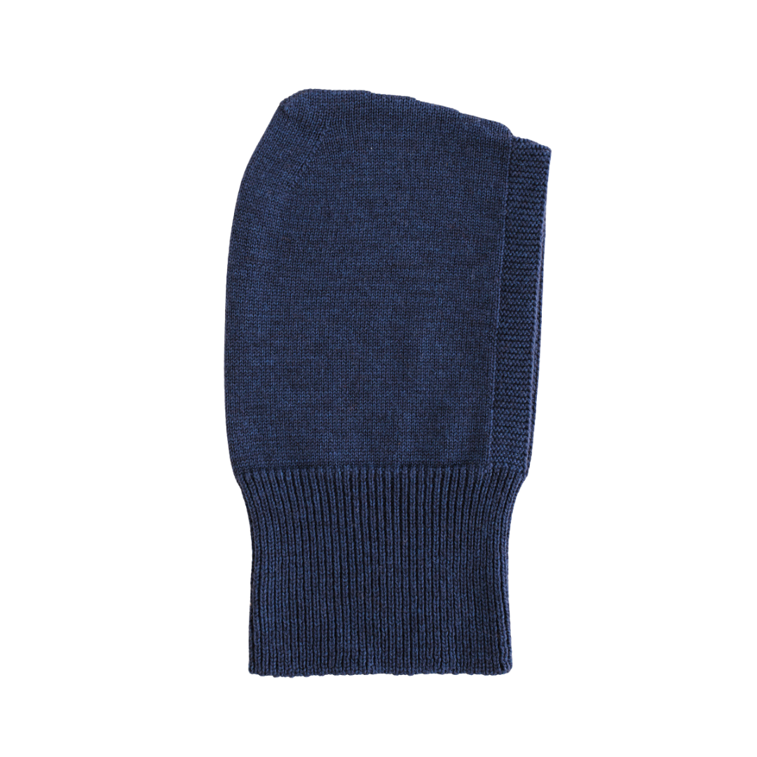 Hvid balaclava Eddy - Blue