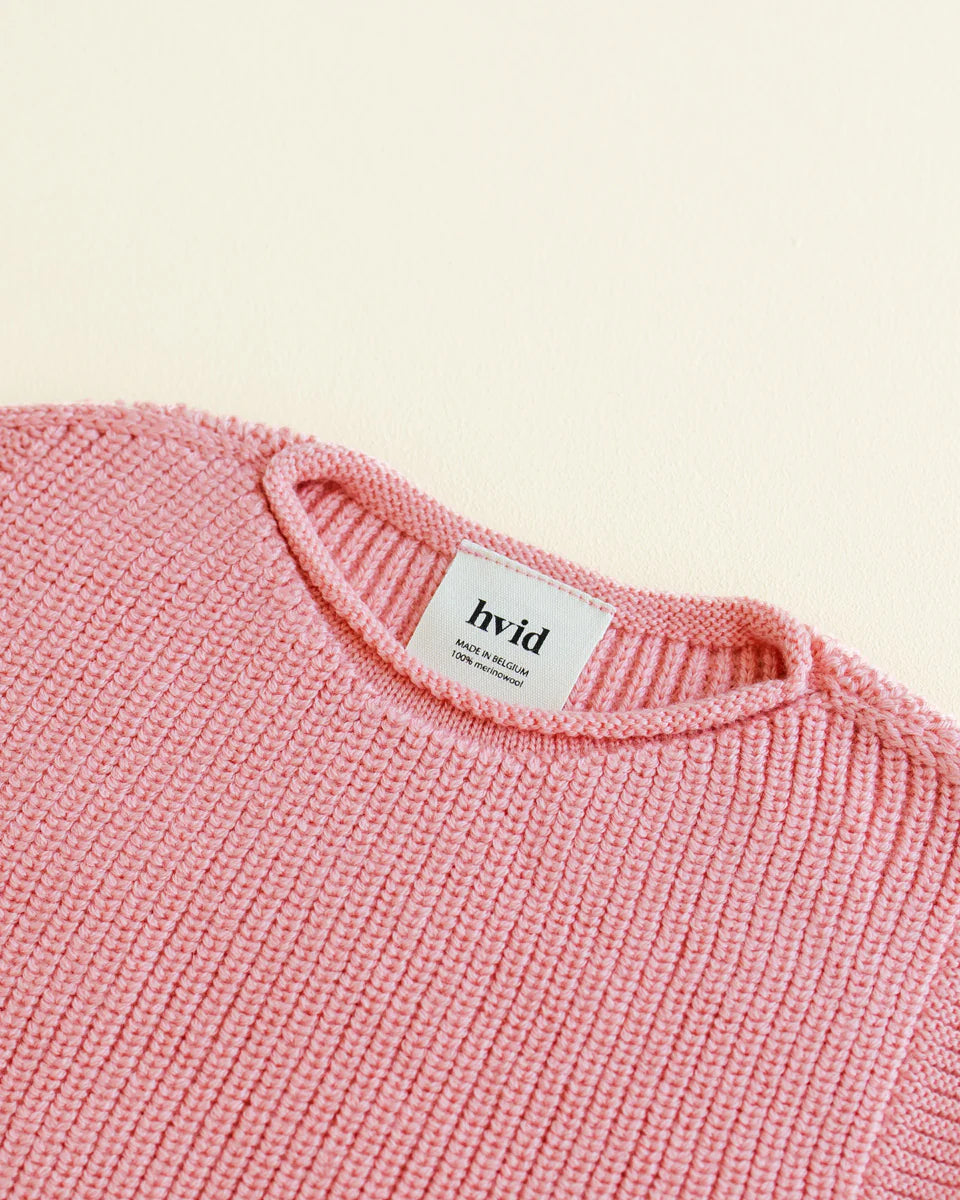 Hvid vest Harvey baby - Bubblegum