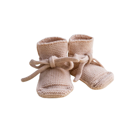 Hvid slofjes - Apricot