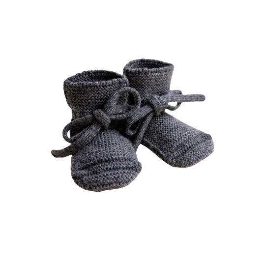 Hvid slofjes - Charcoal