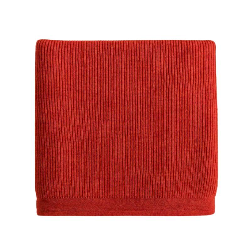 Hvid blanket Felix - Red