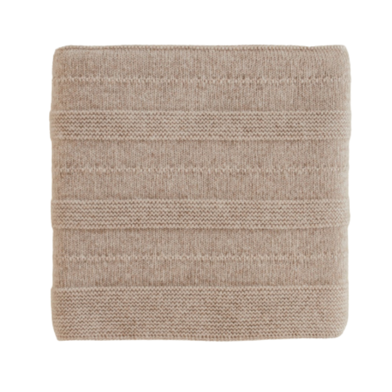 Hvid blanket Holly AW25/26 - Sand