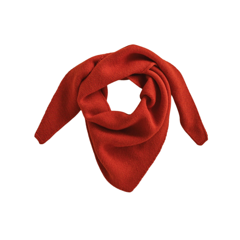 Hvid scarf Josephina - Red