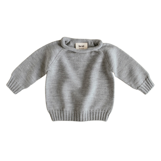 Hvid sweater Georgette AW25/26 - Grey melange