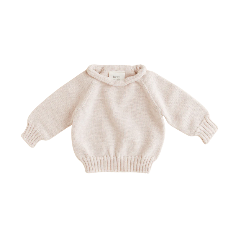 Hvid sweater Georgette - Cream