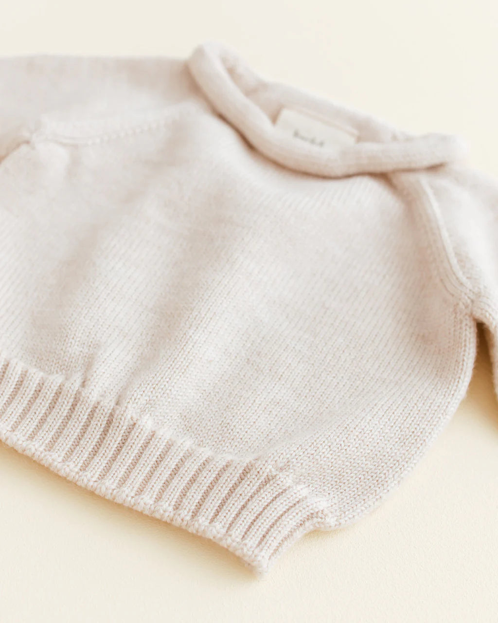 Hvid sweater Georgette - Cream
