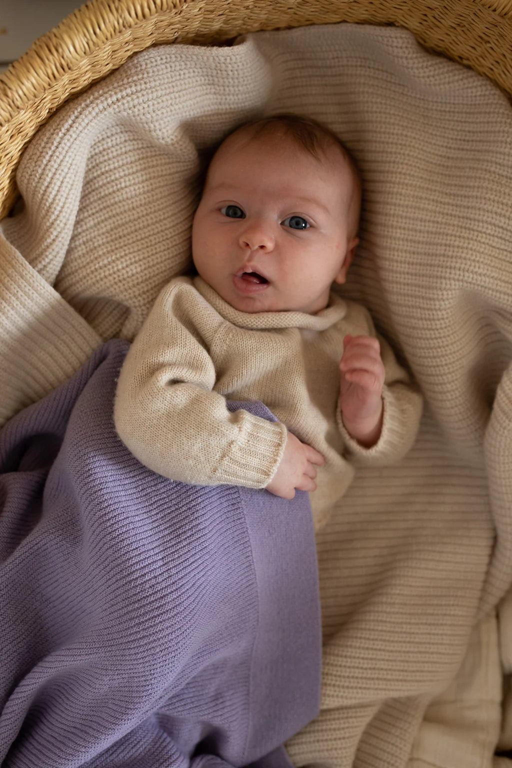 Hvid sweater Georgette - Cream