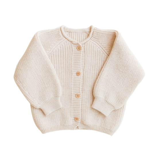 Hvid cardigan Inga - Cream