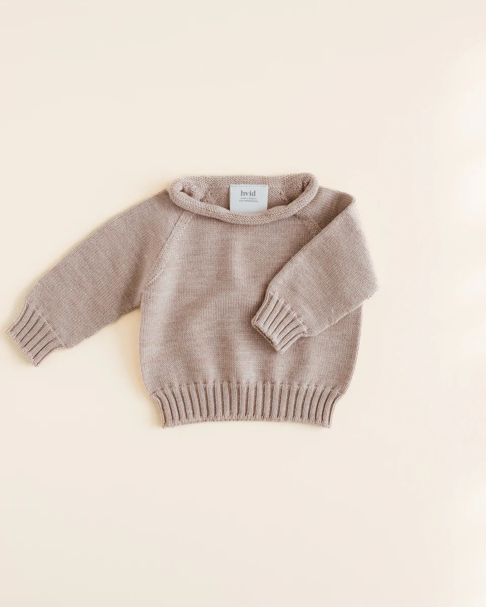 Hvid sweater Georgette - Sand