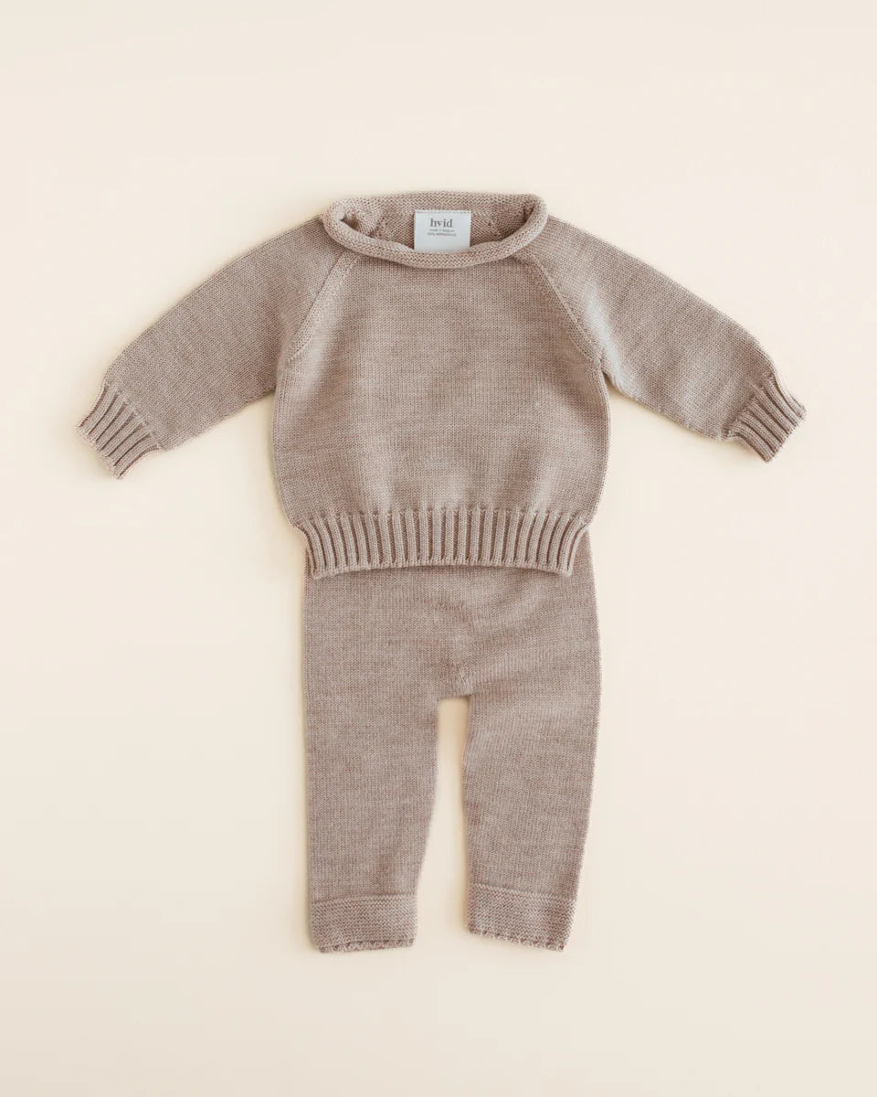 Hvid sweater Georgette - Sand