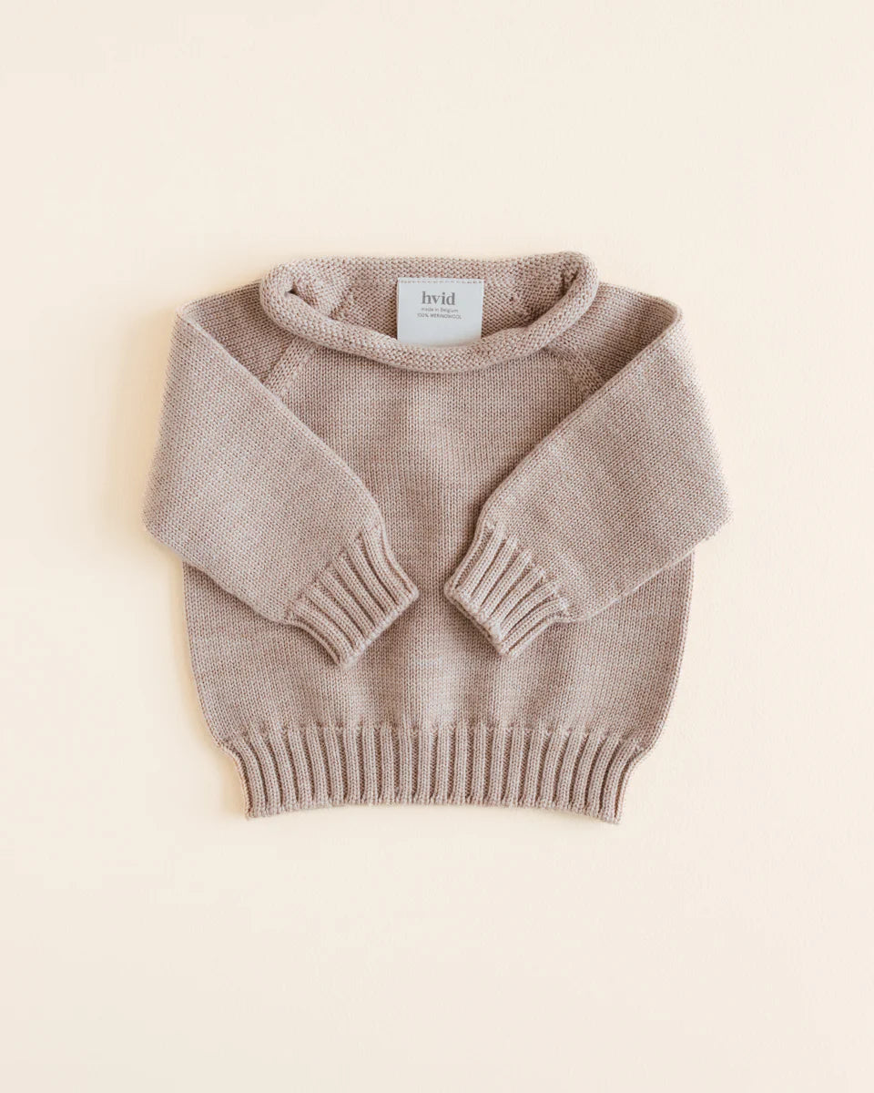 Hvid sweater Georgette - Sand