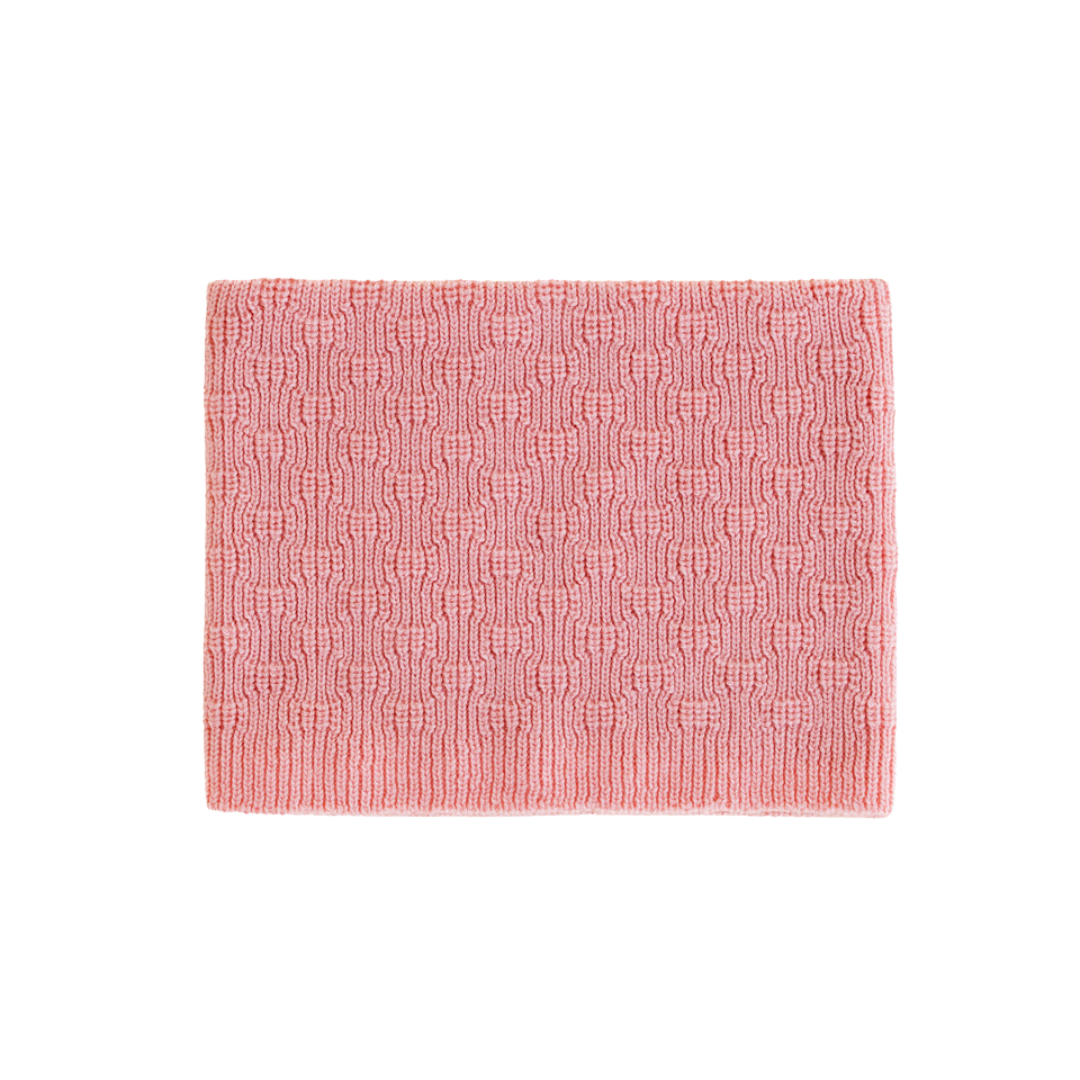 Hvid tube sjaal Gigi - Bubblegum