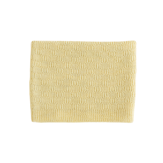 Hvid tube sjaal Gigi - Light Yellow