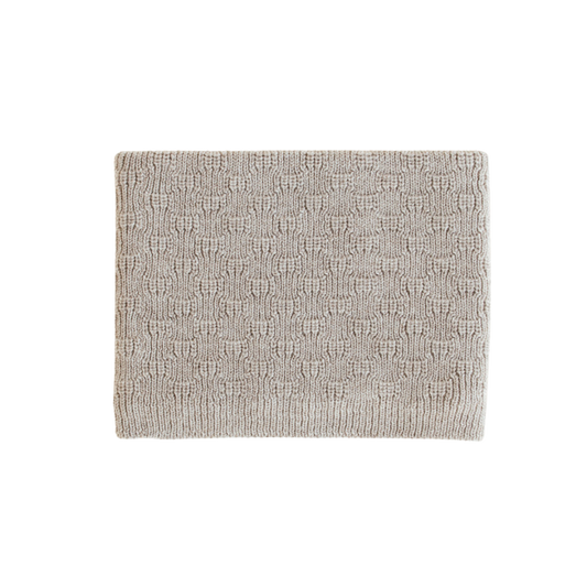 Hvid tube sjaal Gigi - Pebble