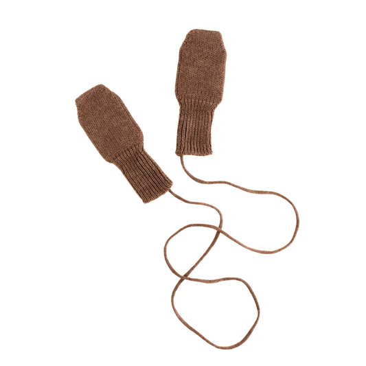 Hvid wantjes Fiza - Mocha