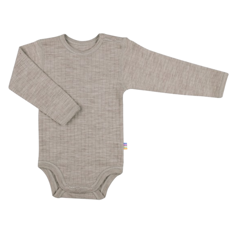 Joha merino wool romper - Sesame