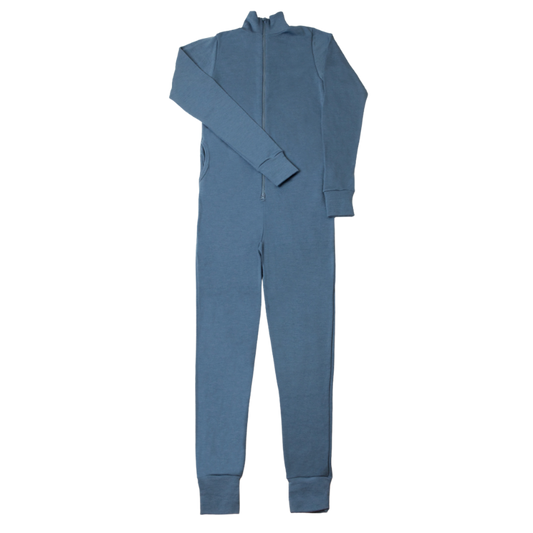 Joha wollen jumpsuit heren - Blue horiz